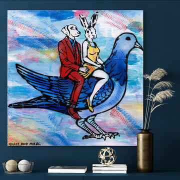 Fly Dove Fly (Original Painting)