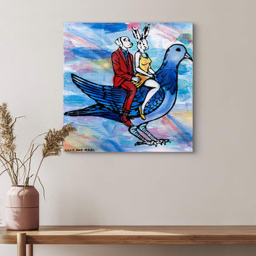 Fly Dove Fly (Original Painting)