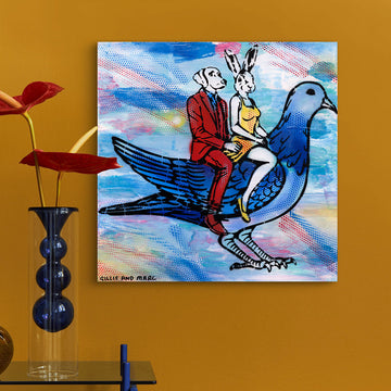 Fly Dove Fly (Original Painting)