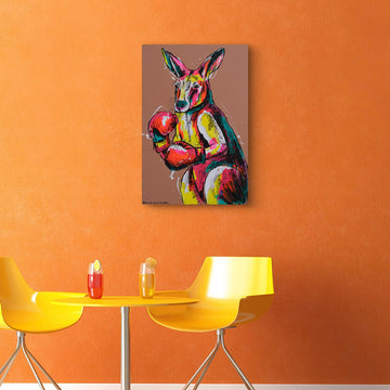 Fighting Roo (Original Painting)