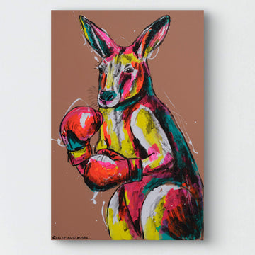 Fighting Roo (Original Painting)