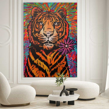 Fire in the Stripes (Original Painting)