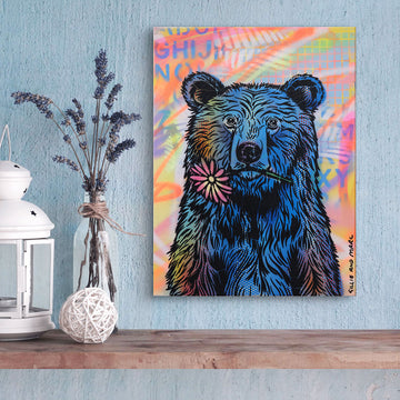 Flower Bear (Original Painting)