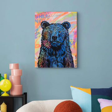 Flower Bear (Original Painting)