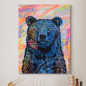 Flower Bear (Original Painting)