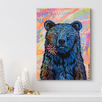Flower Bear (Original Painting)
