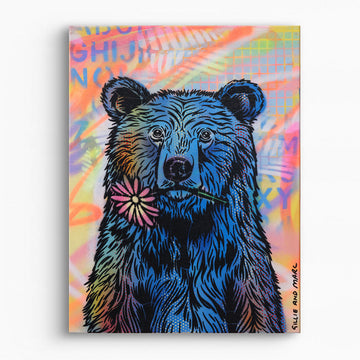 Flower Bear (Original Painting)