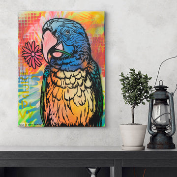 Flower Bird (Original Painting)