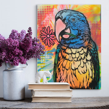 Flower Bird (Original Painting)