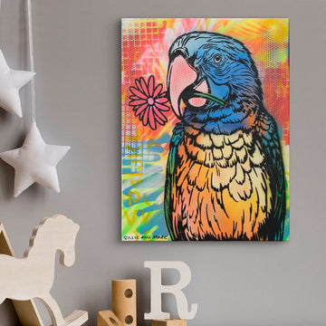 Flower Bird (Original Painting)
