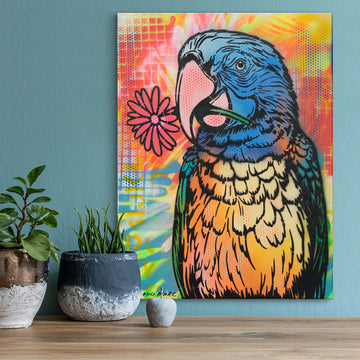Flower Bird (Original Painting)