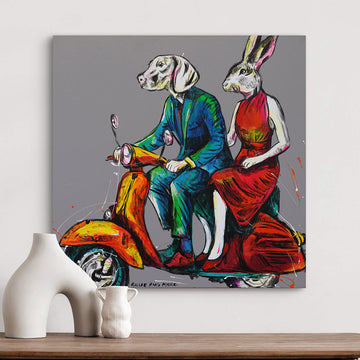 Forever and Ever Together (Original Painting)