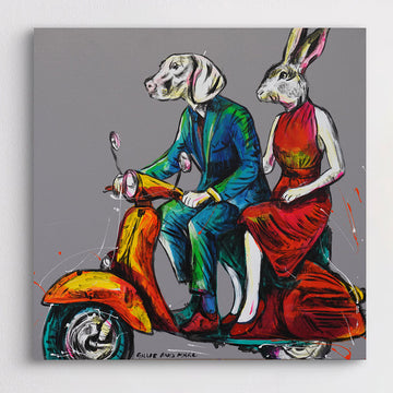 Forever and Ever Together (Original Painting)