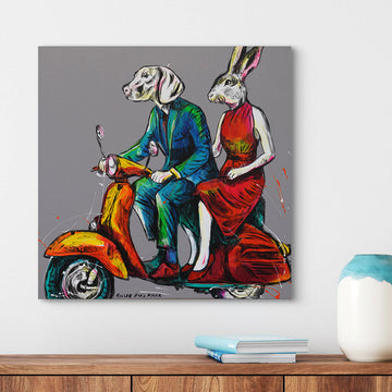 Forever and Ever Together (Original Painting)