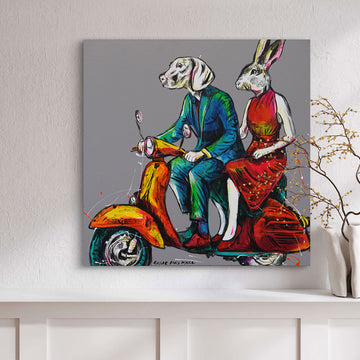 Forever and Ever Together (Original Painting)