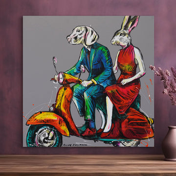 Forever and Ever Together (Original Painting)