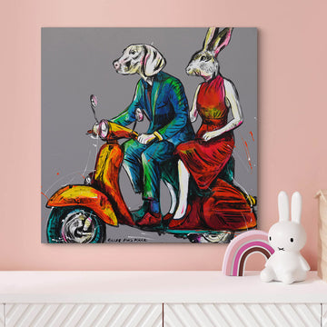 Forever and Ever Together (Original Painting)