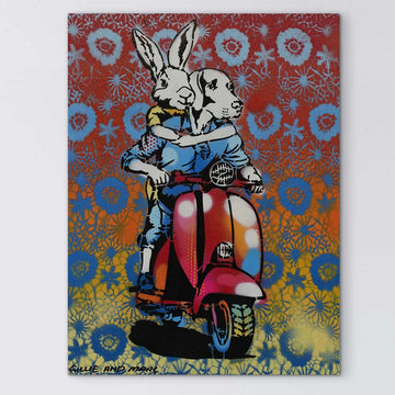 Forever on the Road (Original Painting)