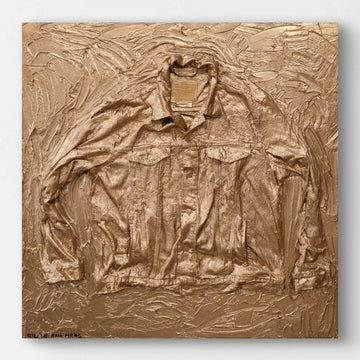 Fossil Levi's Trucker Jacket That Shines (Original Painting)