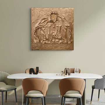 Fossil Levi's Trucker Jacket That Shines (Original Painting)