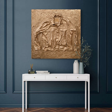 Fossil Levi's Trucker Jacket That Shines (Original Painting)