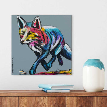 Fox In Socks (Original Painting)