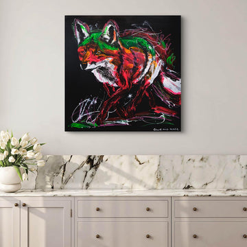 Fox of Desire (Original Painting)