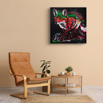 Fox of Desire (Original Painting)