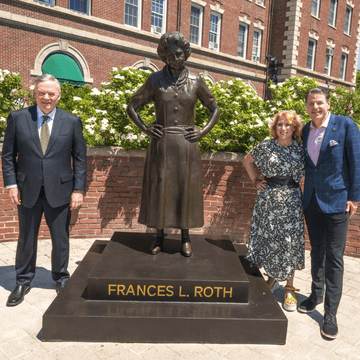 Frances L. Roth (Bronze Sculpture)