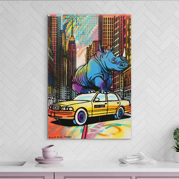 Free in NYC (Original Painting)