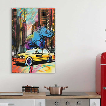 Free in NYC (Original Painting)