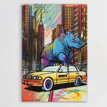 Free in NYC (Original Painting)