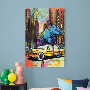 Free in NYC (Original Painting)