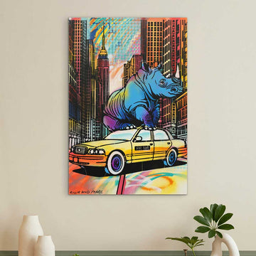 Free in NYC (Original Painting)