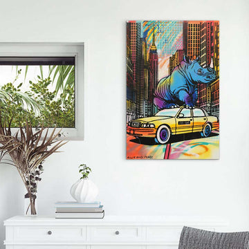 Free in NYC (Original Painting)