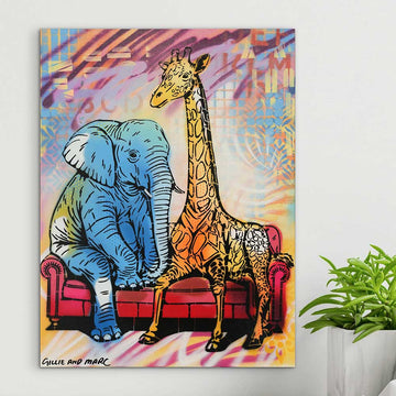 Friends That Were Forever (Original Painting)