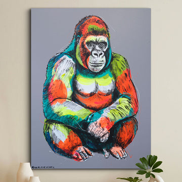 Gentle Giant At Rest (Original Painting)