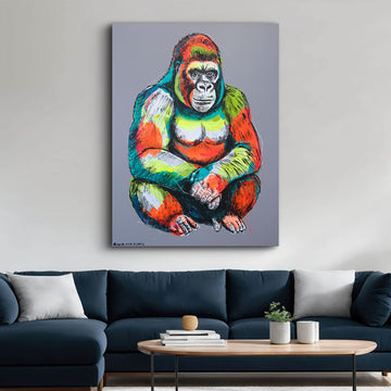 Gentle Giant At Rest (Original Painting)