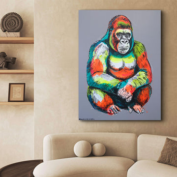 Gentle Giant At Rest (Original Painting)