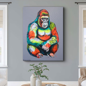 Gentle Giant At Rest (Original Painting)