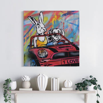 Go Go Go All Day (Original Painting)