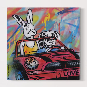 Go Go Go All Day (Original Painting)