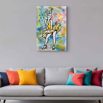 Golden Marilyn (Original Painting)