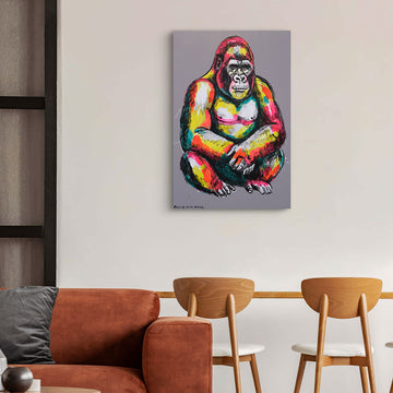 Gorilla At Peace (Original Painting)