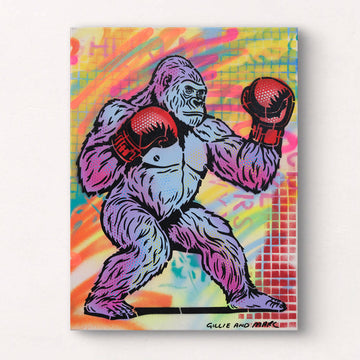 Gorilla Boxer (Original Painting)