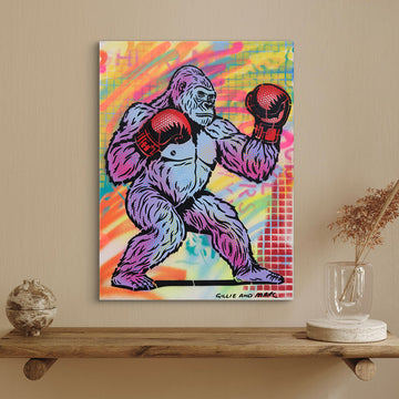 Gorilla Boxer (Original Painting)