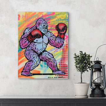 Gorilla Boxer (Original Painting)