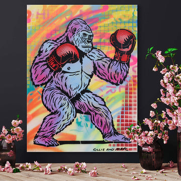 Gorilla Boxer (Original Painting)