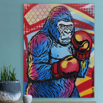 Gorilla Fighter (Original Painting)