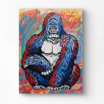 Gorilla Is Inspired (Original Painting)